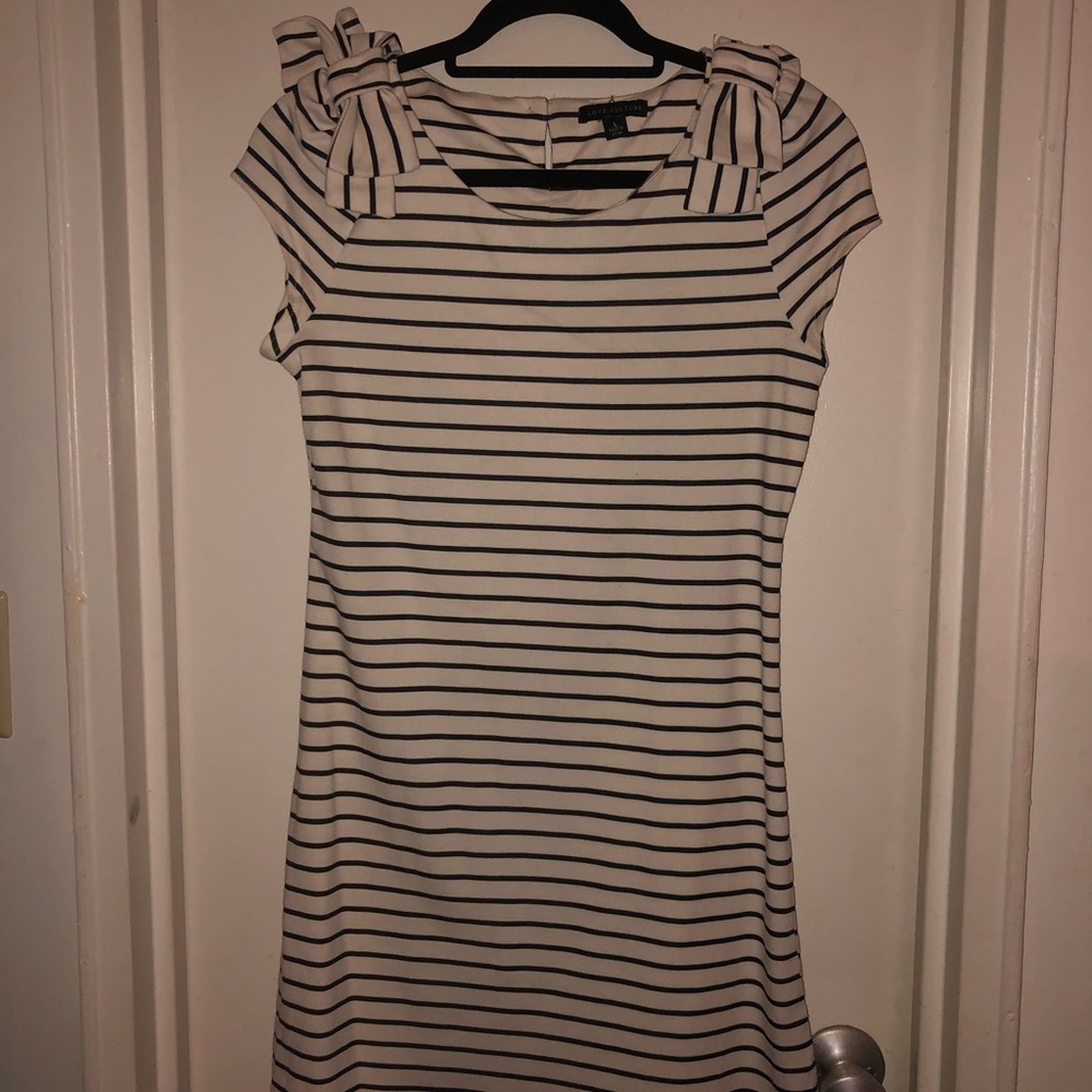 Mini cotton stretch dress Love Culture